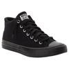 Sneaker CONVERSE "CHUCK TAYLOR ALL STAR MALDEN STREET TOUGH TEXTURES", Gr. 44,5, schwarz, schwarz, vintage weiß, Textil, sportlich, Schuhe
