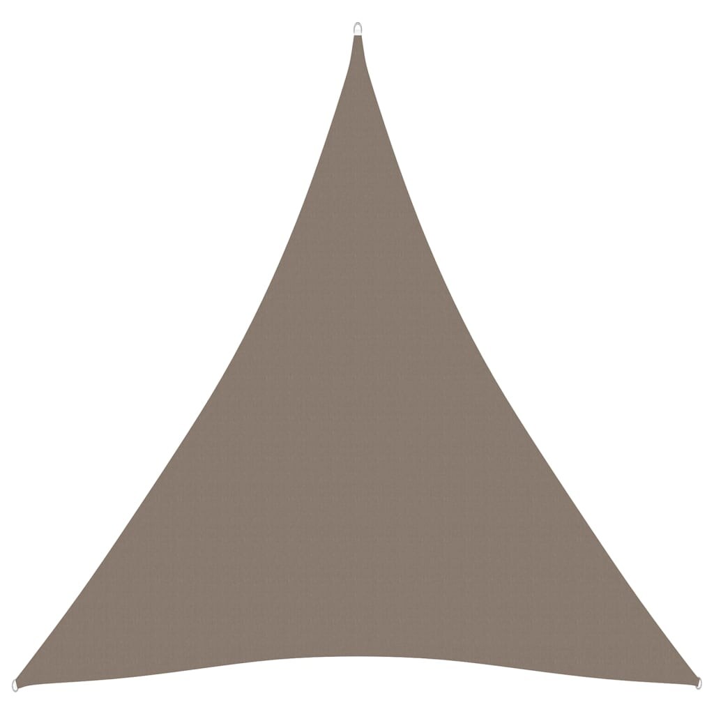 vidaXL Sonnensegel Oxford-Gewebe Dreieckig 6x6x6 m Taupe Image