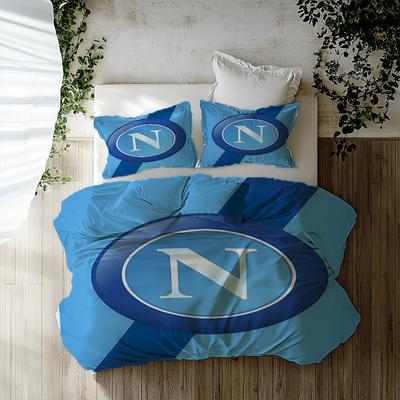 TEMU 3pcs Themed Printed Bedding Set, Soft Duvet Cover And 2 Pillowcases, Suitable For All , For Home Bedroom And , Or Party Gift. 1 Duvet Cover + 2 Pillowcases Without Inserts Image