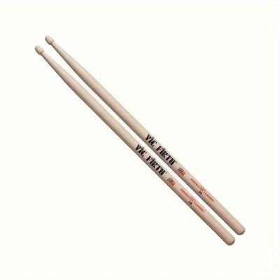 "TEMU 5a/7a Drumsticks, Maple Material, Uncharged - Equipped With ""drumstick Will Not "" Engraving Design, Provides , Percussion Accessories"