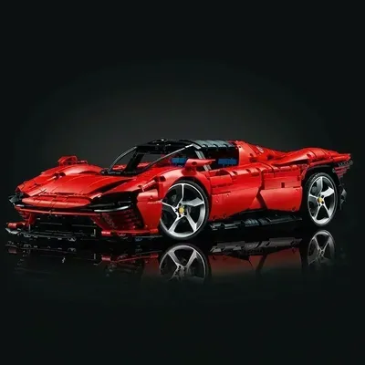 3778 Stück Daytona SP3 Auto-Bausteine, Supercar-Modellsteine, Spielzeug für Kinder und Erwachsene, Image