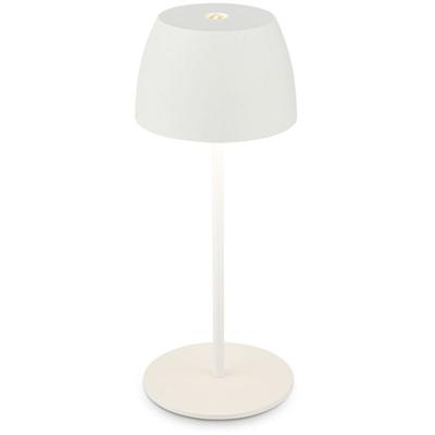 Tischlampe - 2,5W, 150lm, akku, led, dimmbar, warmweiß, weiß Image