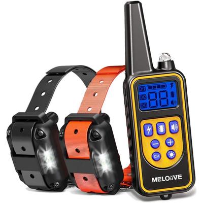 Ferngesteuertes Anti-Schock-Halsband 880-2 schwarz orange europäischer Standard Image