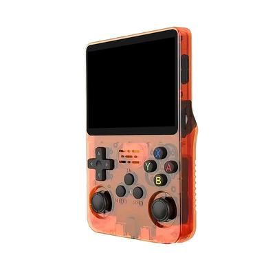 R36S Handheld Game Console 3.5 Inch IPS Screen Retro Game Console Linux System Screen Portable Pocket Video Player Travel Essentials 64GB and128G Extra Large Memory