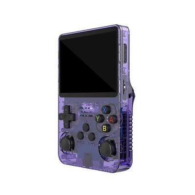 R36S Handheld Game Console 3.5 Inch IPS Screen Retro Game Console Linux System Screen Portable Pocket Video Player Travel Essentials 64GB and128G Extra Large Memory