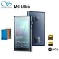 SHANLING M6 Ultra Lettore MP3 Lettore musicale portatile HIFI Lettore audio MP3 ad alta risoluzione Bluetooth 5.0 Aperto Android 10 Uscita 3,5 mm 4,4 mm