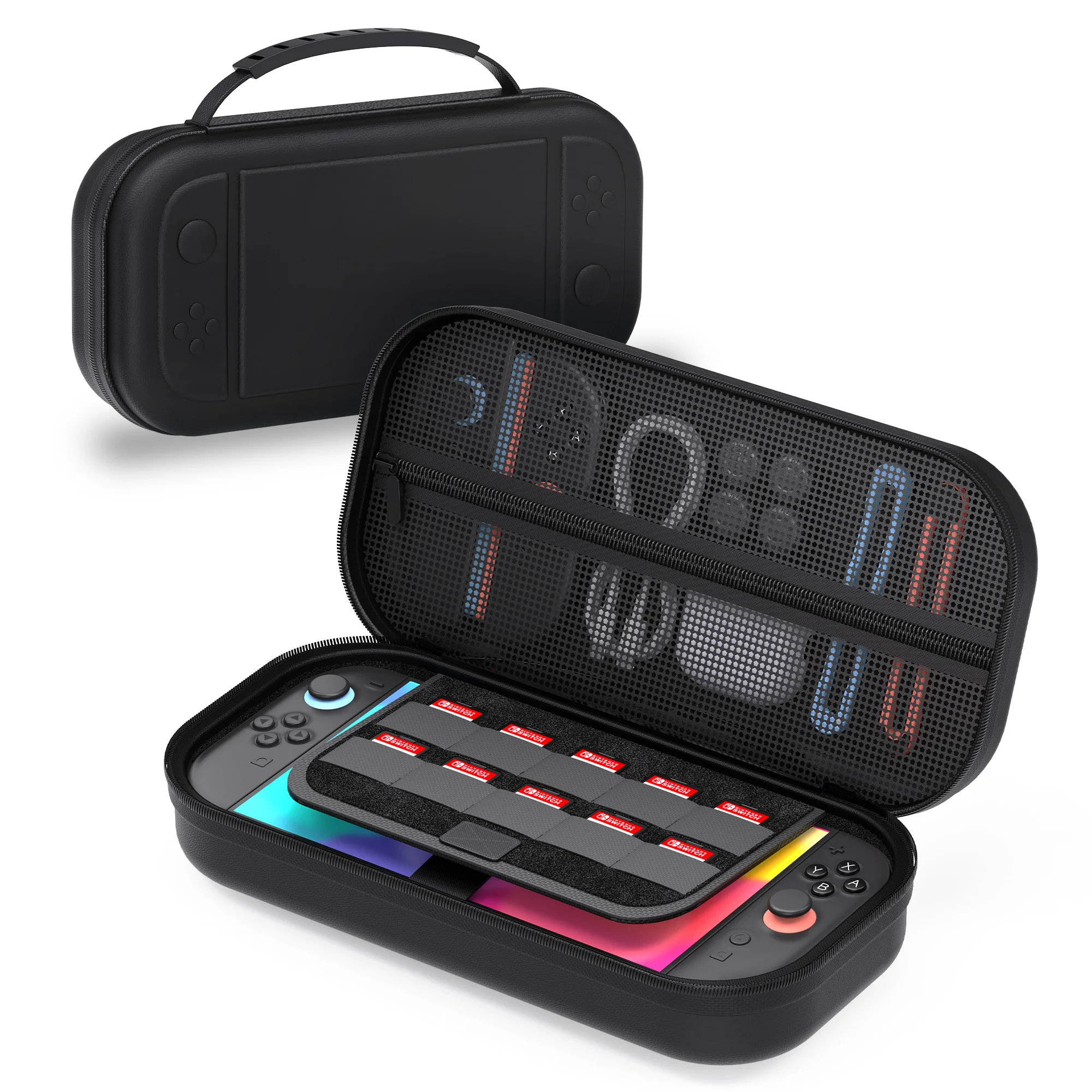 Geeignet für die Switch 2-Spielekonsole. Handtasche aus PU-Leder, Aufbewahrungsschutzbox, Handheld-Spielekonsolen-Reisetaschenzubehör Image