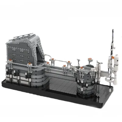 NEUE 1184PCS Berühmte star Film szene MOC Cloud City Duel auf Bespin modell DIY kreative ideen Retro Image