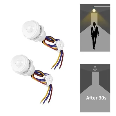 AC 110V Mini Motion Sensor Pir Infrarot Motion Sensor Smart Switch 220V Sensor Smart Home Menschlichen Körper Automatische sensor Nacht Lampe
