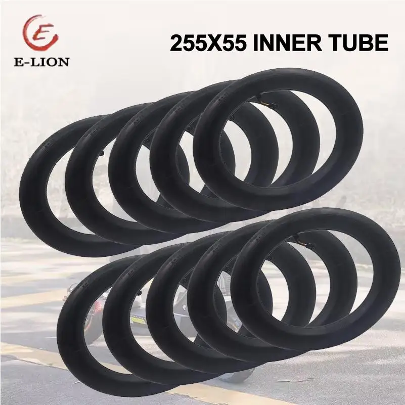 Hochwertiger 45-Grad-Innenrohr-Kinderwagen 255 x 55 Gummi 10 Zoll Luftreifen für Kinder-Dreirad