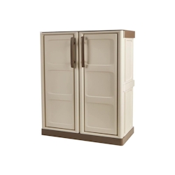 Art Plast Mittelhoher Kleiderschrank 70x39x85,5cm ArtPlast Steel in der Farbe Taupe. Image