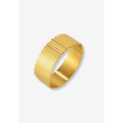 Plus Size Women's Parker Cuff Bracelet by RAD + RAE in Gold (Size OS)