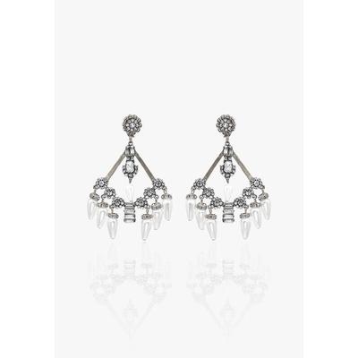 Plus Size Women's Monrose Silver Earrings by RAD + RAE in Silver (Size OS)