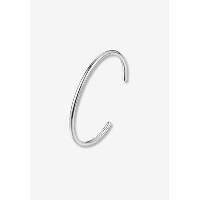 Plus Size Women's Mini Blake Silver Bracelet by RAD + RAE in Silver (Size OS)