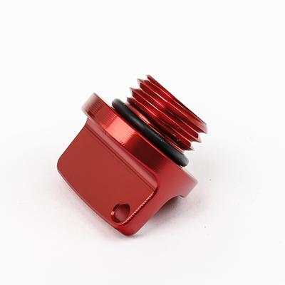 TEMU Motorcycle M20*2.5 Cap Cnc Engine Oil Filler Screw Cover Plug For For For Kawasaki Parts Image