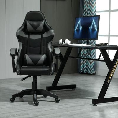 TEMU Mcc Rotating Gaming Chair, Artificial Leather, Home Office Chair, Desk Chair, With Tilt Function, Model A Image