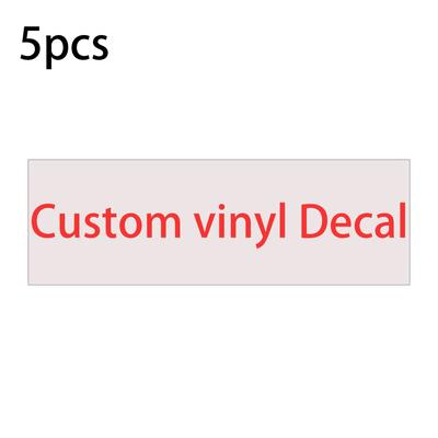 TEMU [customization]personalized Vinyl Lettering Stickers For Glass, Pitcher, Laptop, Water Bottle, Car, Notebook, Window - Diy Craft (black) Image