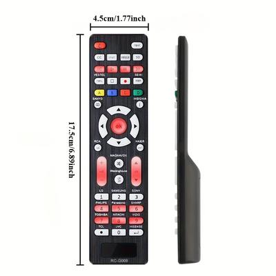 TEMU Universal Tv Remote For,, , Sharp, , , Toshiba, Hitachi, , Jvc, Tcl, Hisense, , , , , Haier, Panasonic All Series Tv Image