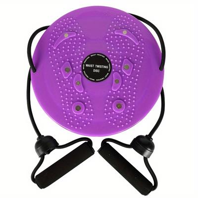 TEMU Waist Twisting Disc With Traction Rope, Foot Massage Board 2 Colors For Waist Training, Body Shaping And Fitness Image