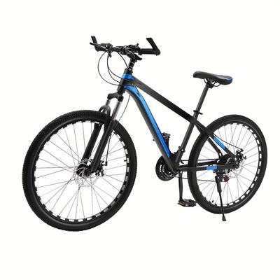 TEMU 26 Inch Mountain Bike With 21 Lightweight Cycling Bicycles, Metal Frame Bicycle For Men And Women, Adult Racing Bike, Road Bike Image