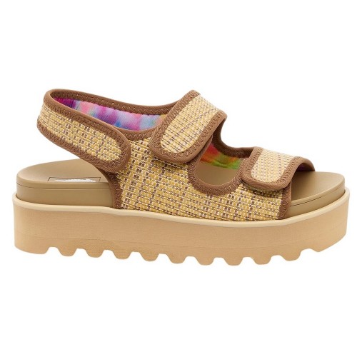 Rocket Dog Womens/ladies Balmy Raffia Sandals (natural) - Size UK 6 | Rocket Dog Sale | Discount Designer Brands