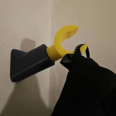 TEMU 1pc/multifunctional Macaron Color Earphone Hook, Wall Hanging Decoration For Earphones, Bags, Umbrellas, Hats, Clothes, Home And Kitchen Decoration