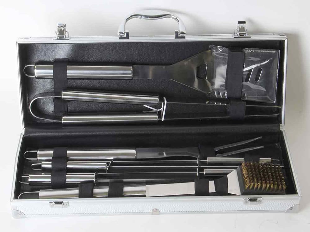 Set di 8 accessori per barbecue