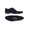 Bugatti Herren Halbschuh, Gr. 45, marineblau, Leder