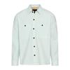 Langarmhemd BOSS ORANGE "Locky", Herren, Gr. L, N-Gr, open blau474, Web, Obermaterial: 98% Baumwolle, 2% Elasthan, unifarben, casual, oversize hüftlang, Langarm 1-Knopf-Manschette mit Schlitz, Hemden, mit großen Brusttaschen