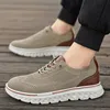 Sommer Nicht-Leder Casual Schuhe Männer Mesh Schuhe Plus Große Größe 46 47 48, Atmungsaktive Schuhe