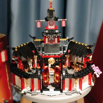 Kloster der Bausteine Kit Ziegel Kloster MOC Classic Movie Modell Weihnachten Festival Party Image