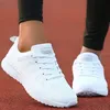 Neue frauen Sneaker Mode Plattform frauen Sport Schuhe Walking Casual Sneaker Frau Lace Up Tenis
