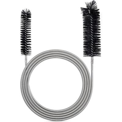 Lntyq - Flexible Reinigungsbürste für Zufuhrschläuche – Schlauchreinigungswerkzeug – Schwarz Image