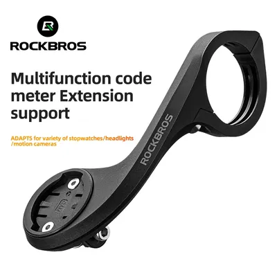 ROCKBROS GPS Fahrradcomputer Halterung Nylon Fahrrad Licht Halter Fahrrad Lenker Halterung Für BracketGarmin/Wahoo/Bryton/Kamera