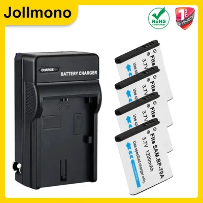 BP-70A EA-BP70A IA-BP70A BP70A IABP70A Akku für SAMSUNG AQ100 DV150F ES65 ES67 ES70 ES71 ES73 ES74 ES75 ES80 MV800 ES99 PL201 Image