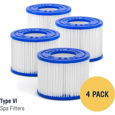 Gotrays - Whirlpool- und Spa-Filter-Ersatzkartusche – für Coleman SaluSpa-Filter, Bestway-Filter, Image