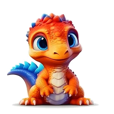 1 Stück lustiger 3D-Baby-Dino-Aufkleber, wasserdichter Wandaufkleber für Zuhause, Badezimmer, Image