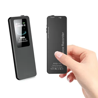 V73 Digital Voice Recorder for Lectures Meetings Voice Activated Recording Device Dictaphone 31Hours