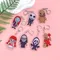 The Nightmare Before Christmas Acrylic Keychain Accessaries Jack Skellington Sally Bag Pendan Charm