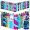 Collapsible Water Bottles 17oz Silicone Foldable Water Bottle Bulk Portable Leak Proof Reusable