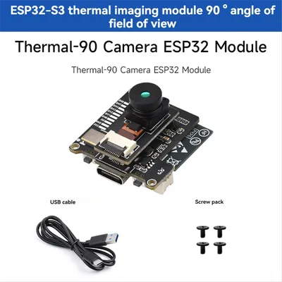 2025 New Esp32-S3 Wifi Infrared Thermal Imaging Module Esp32 Serial Wifi RGB Development Board 80x62