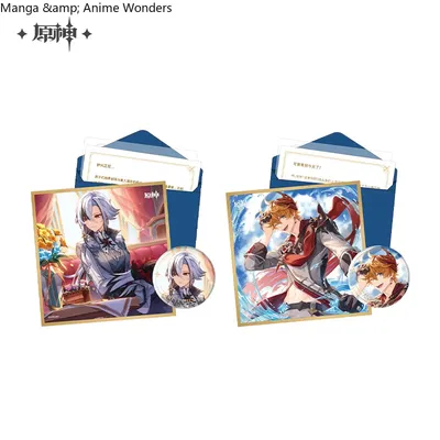 Sunsyea Genshin Impact Official Merch miHoYo Original Authentic Fatui Role Birthday Series Gift Box