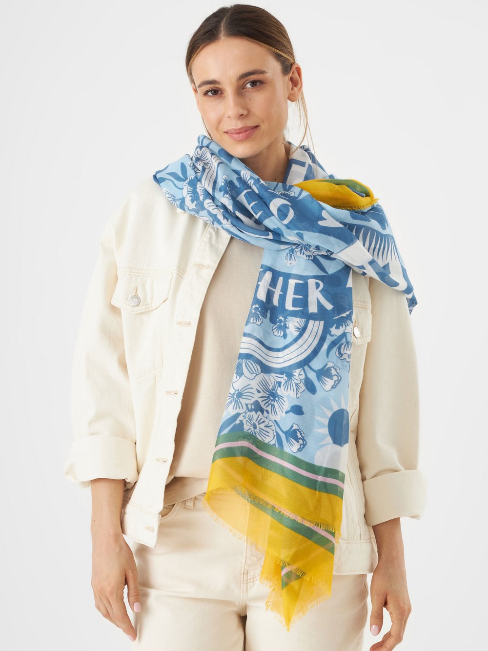 Codello Schal Damen blau, ONE SIZE Image