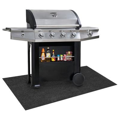 Wolketon - swanew Grillteppich Bodenschutzmatte Grillschutzmatte Outdoor BBQ-Matte Grillunterlage Image