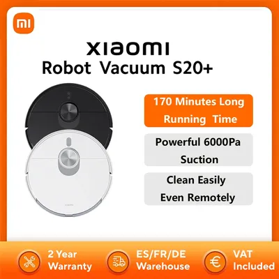 Offiziell | Xiaomi Robot Vacuum S20+, 5200-mAh-Akku, leistungsstarker 6000-Pa-Saugventilator, Image