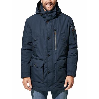 Walbusch Herren Wetterschutz-Parka Steife Brise Blau Image