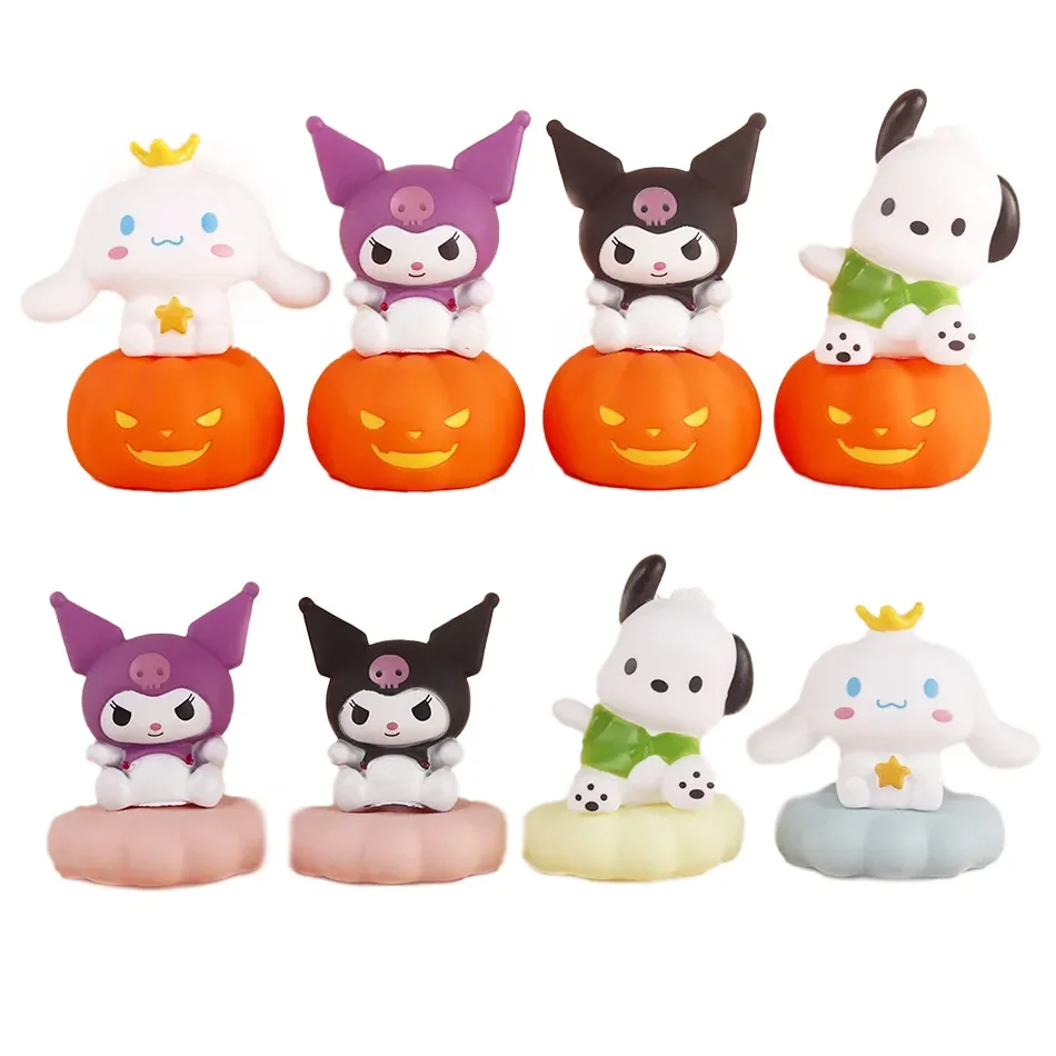 Sanrio Hallo Kitty Kuromi Cinna moroll Nachtlicht leuchtende Kinder Spielzeug Nachttisch lampe Anime Kawaii süße Kinder Kind Geschenk Geschenke