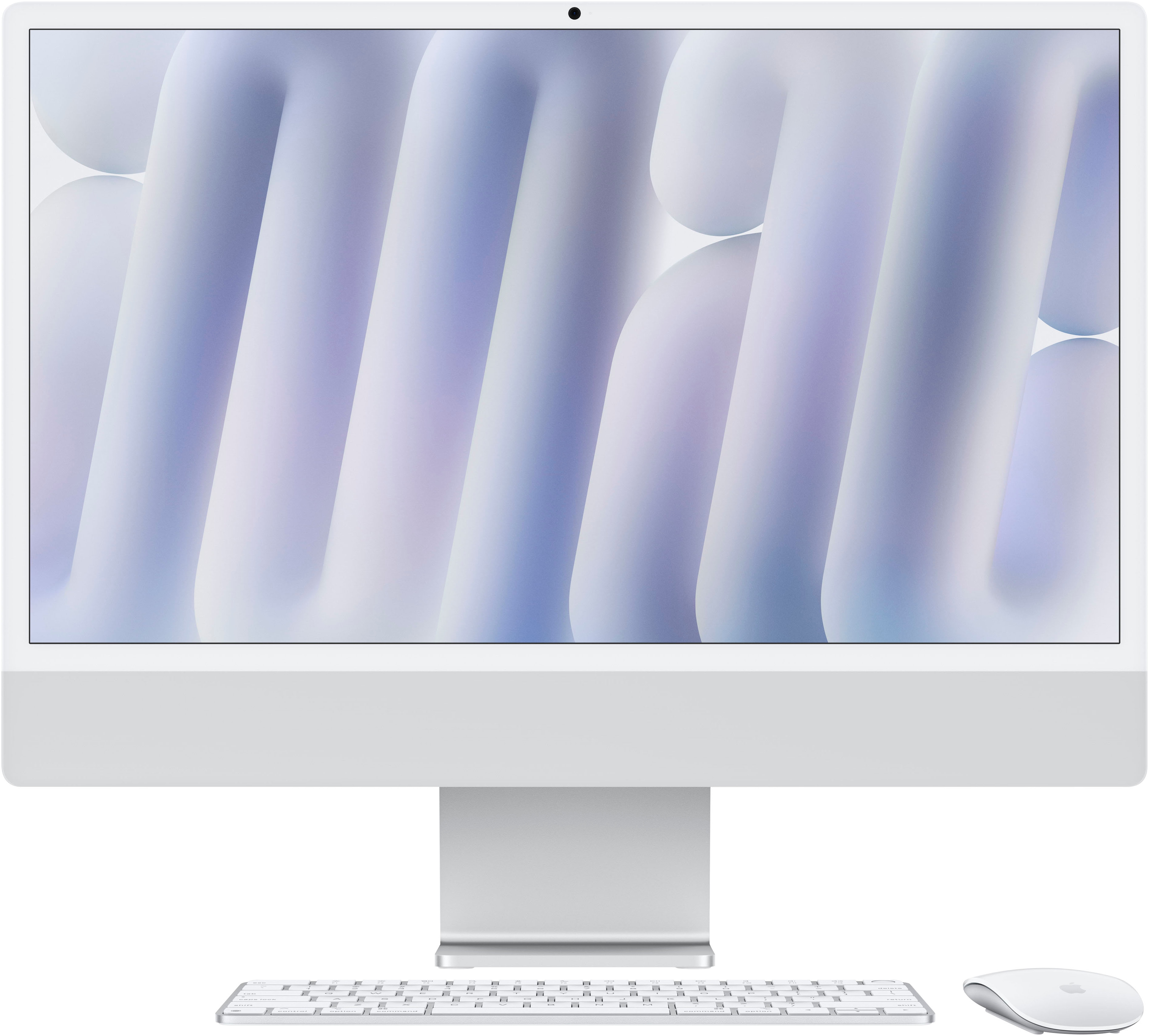 APPLE iMac "iMac 24", silber, Mac OS, 16 GB RAM 256 GB SSD, Desktop-PCs Image