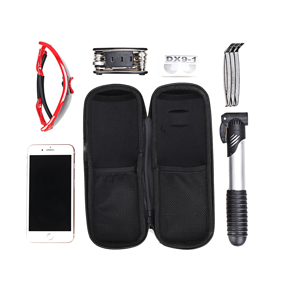 Fahrrad Werkzeuge Tasche Reparatur Kit Tasche Multifunktions Fahrrad Lagerung Box Tragbare Wasserdichte MTB Straße Halter Leichte Fahrrad Zubehör Image