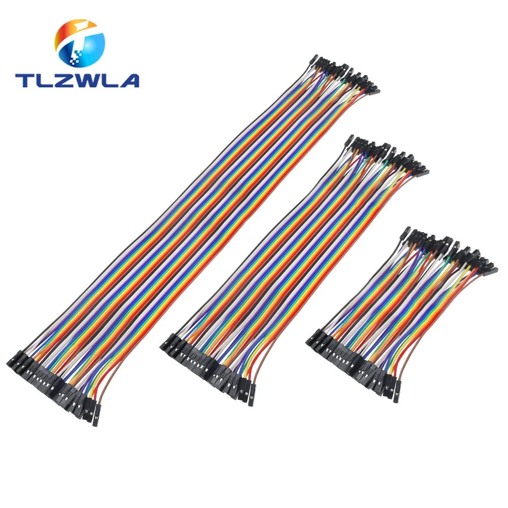 Dupont Line 10/20/30/40CM 40Pin Stecker auf Stecker + Stecker auf Buchse und Buchse auf Buchse Jumper Wire Dupont Kabel für Arduino DIY KIT Image